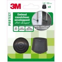 Embout caoutchouc enveloppant Ø30mm - 3M